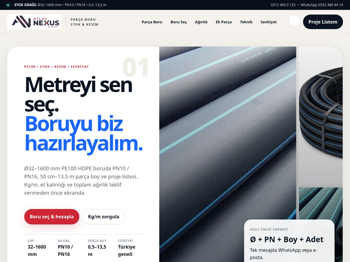 Landing-page snapshot of parcaboru.com