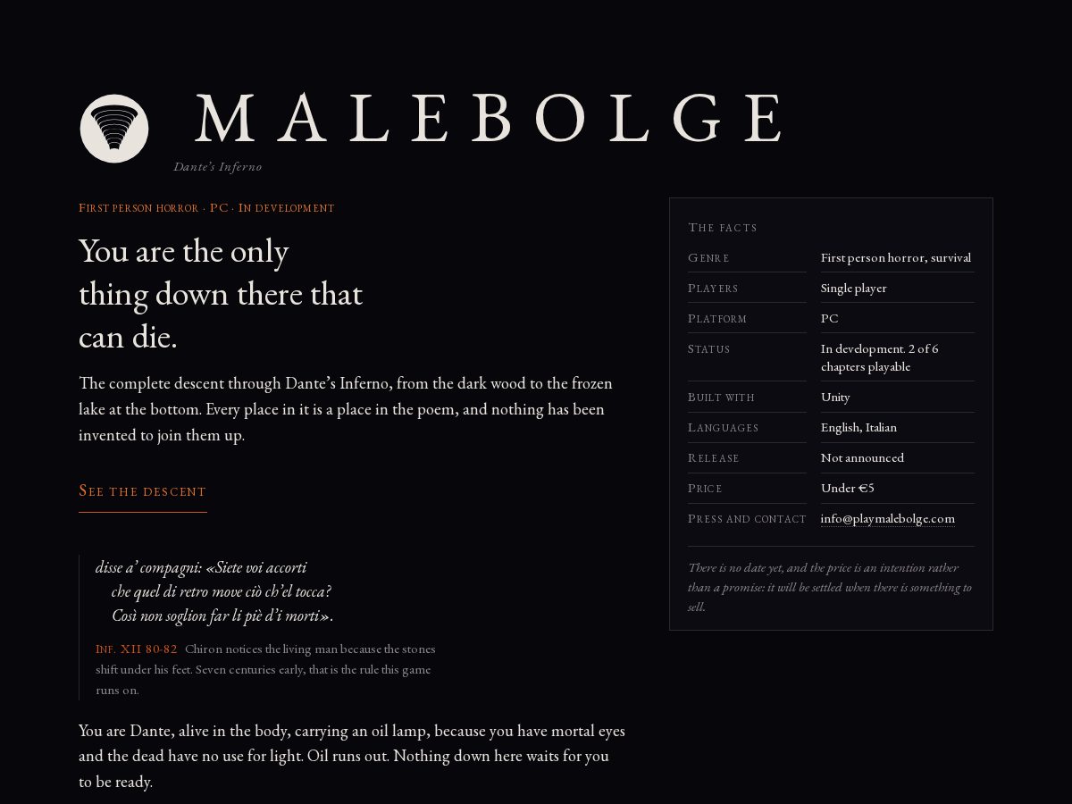 Landing-page snapshot of playmalebolge.com