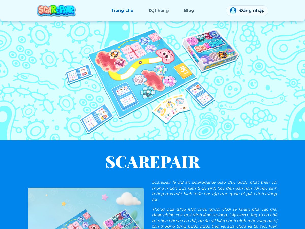 Landing-page snapshot of scar-epair.com