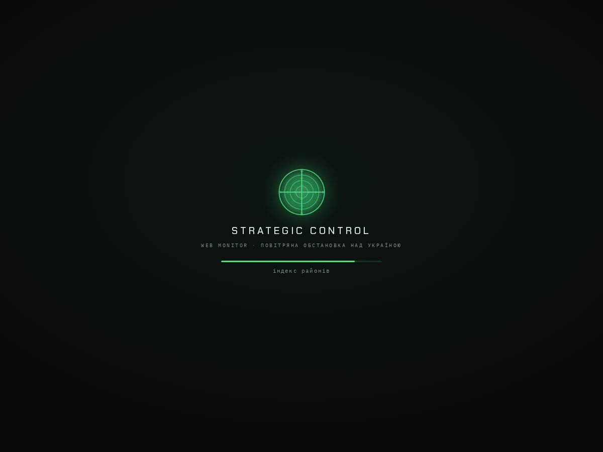 Landing-page snapshot of strategic-control-monitor.online
