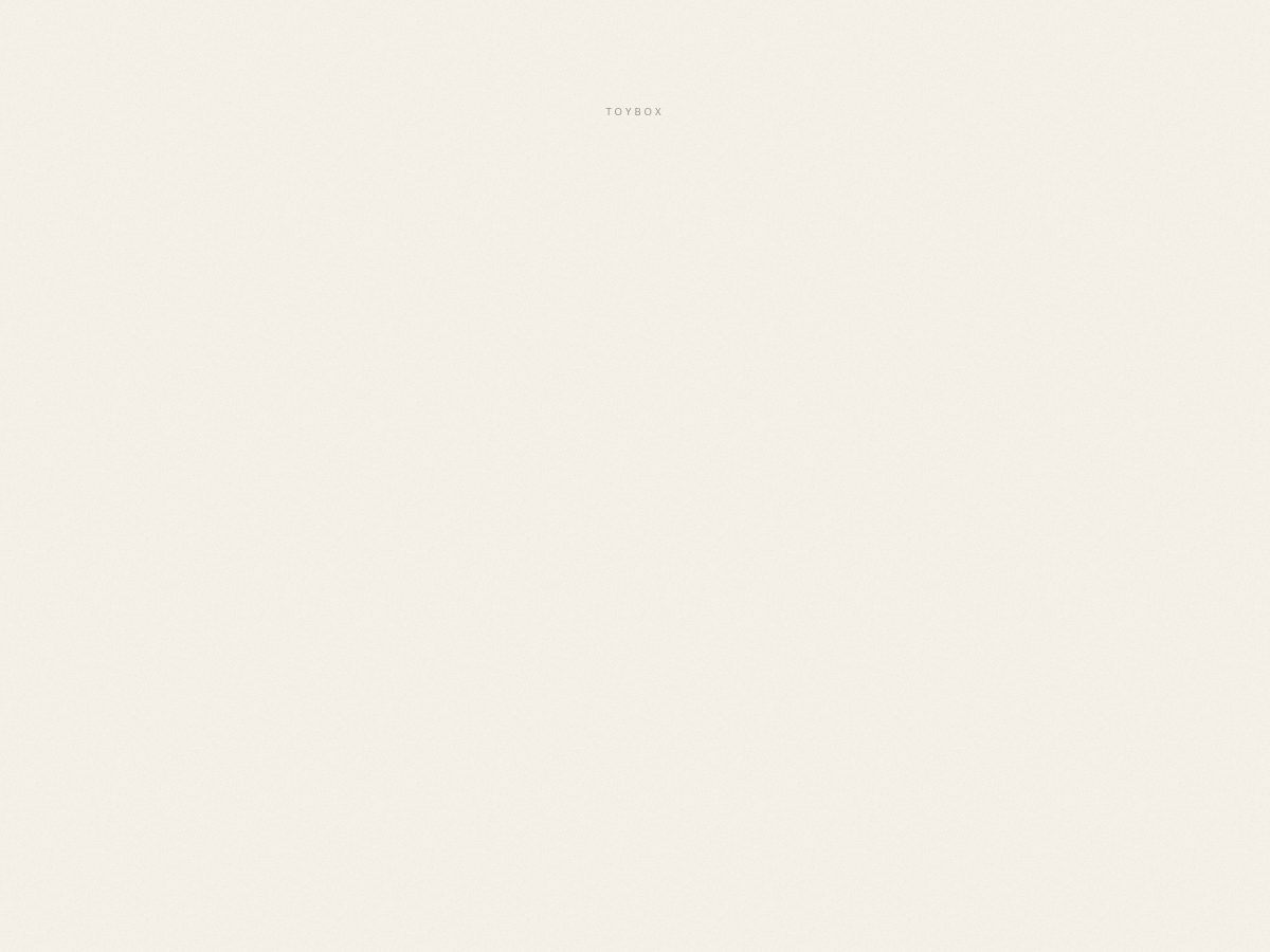 Landing-page snapshot of thetoyboxrh.space