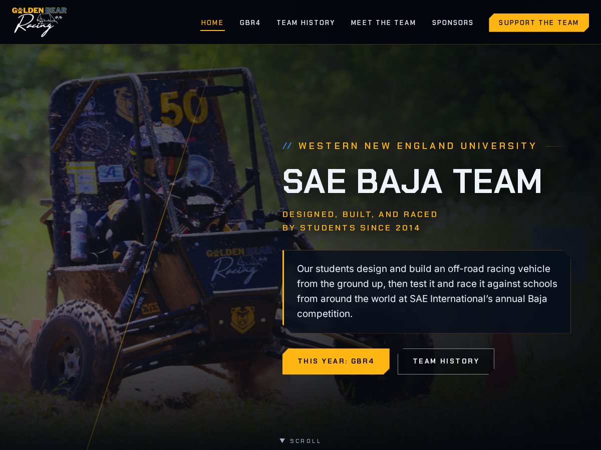 Landing-page snapshot of wneu-bajasae.com