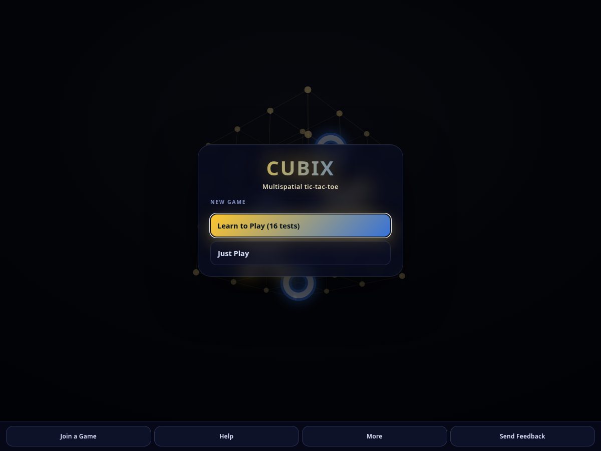 Landing-page snapshot of cubixgame.app