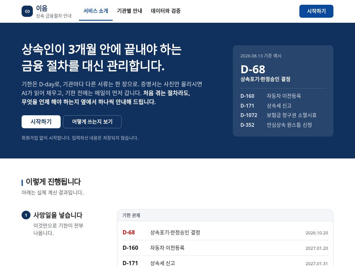 Landing-page snapshot of ieumnavi.com