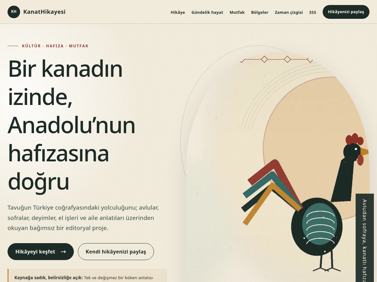Landing-page snapshot of kanathikayesi.click