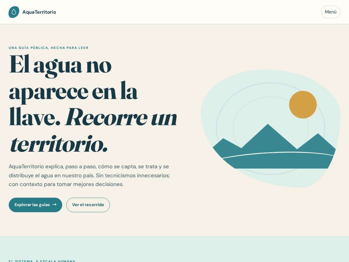Landing-page snapshot of lareddelagua.lat