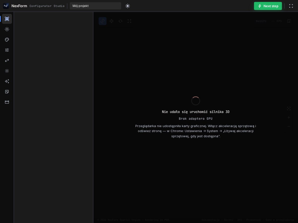Landing-page snapshot of nexform.zip