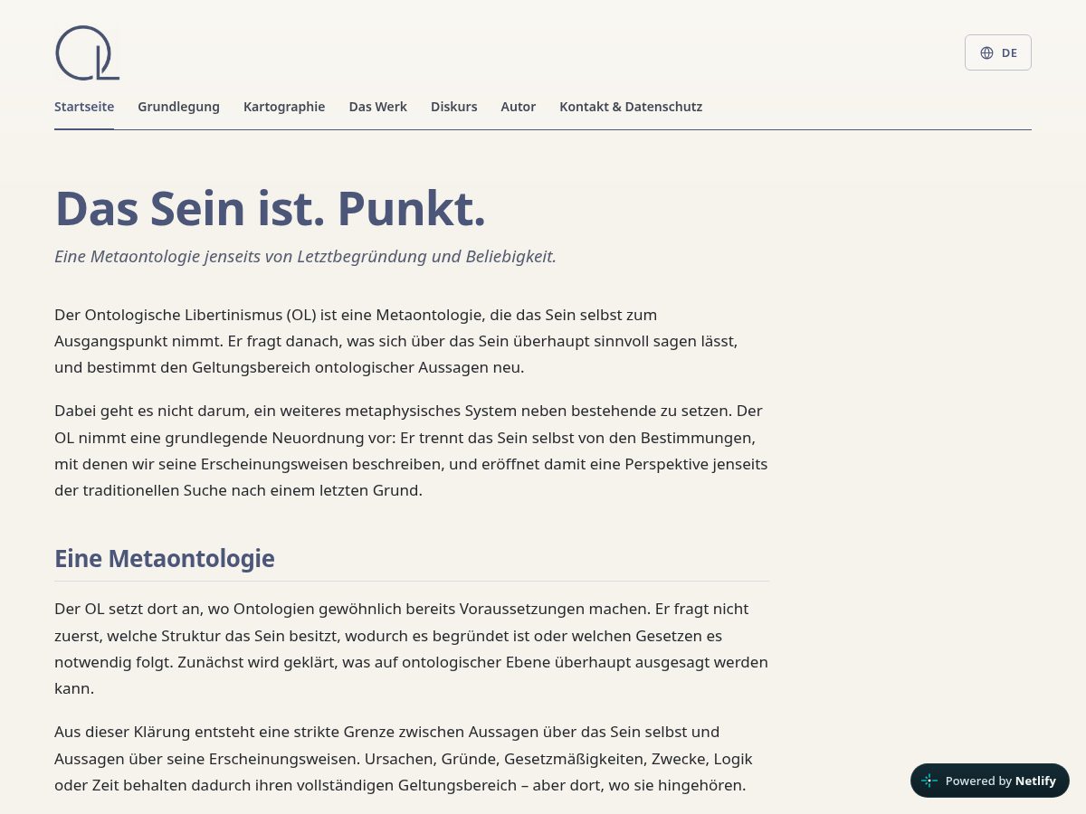 Landing-page snapshot of ol-meta.org
