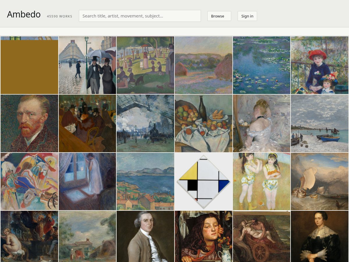 Landing-page snapshot of punctum.art