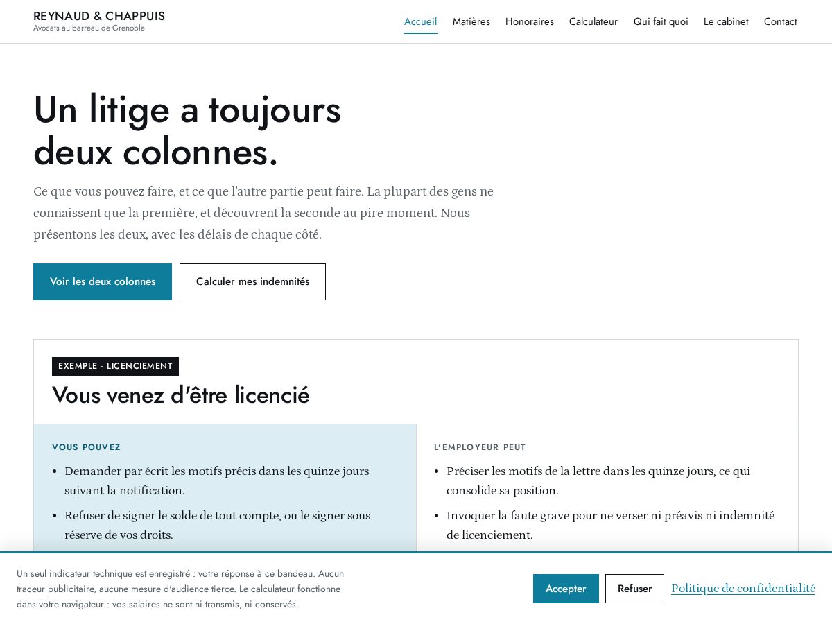 Landing-page snapshot of reynaudchappuis.digital