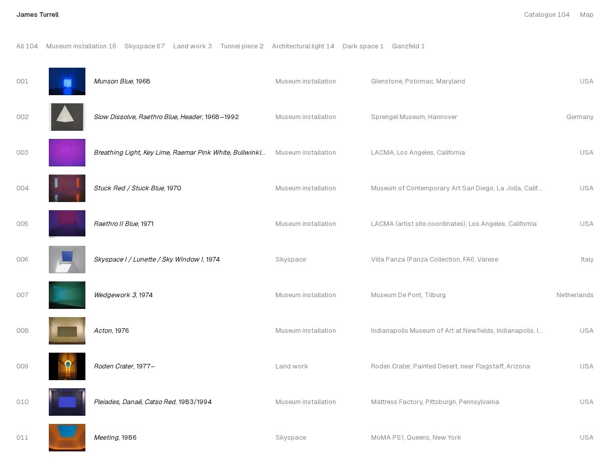 Landing-page snapshot of turrell.app