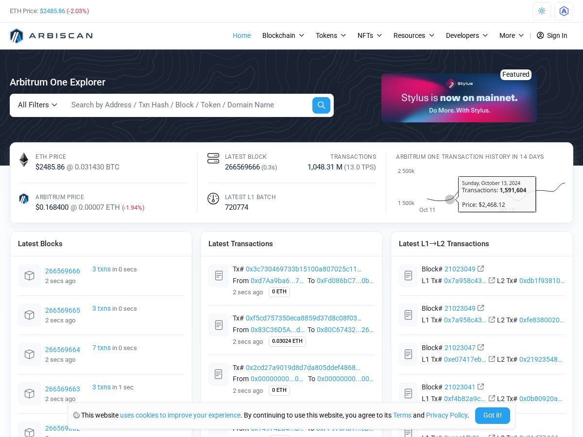 Landing-page snapshot of we-arbicsan.space