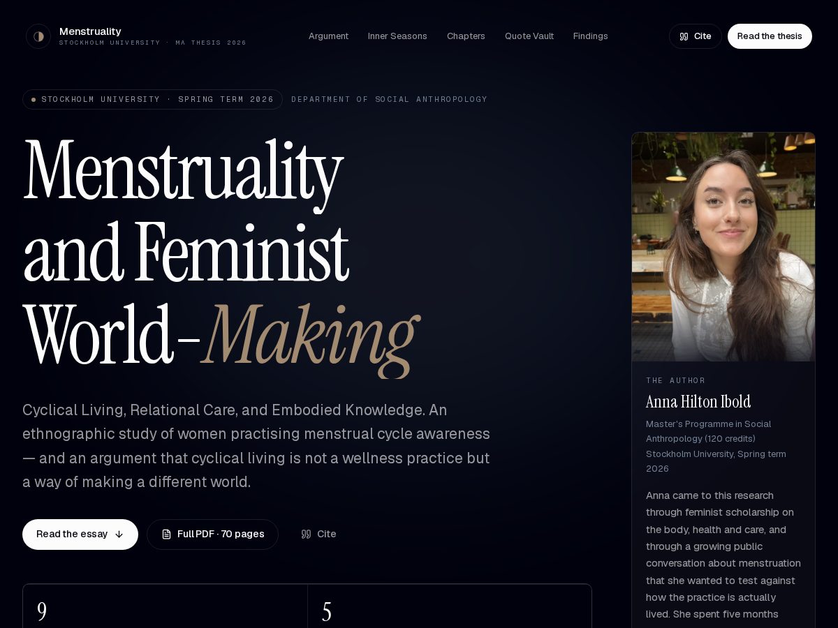 Landing-page snapshot of annahiltonibold.com