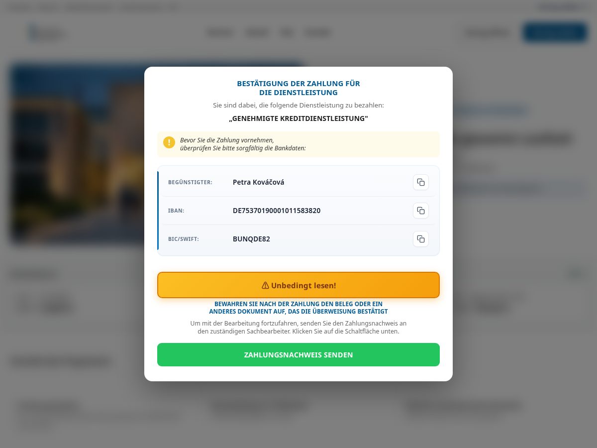 Landing-page snapshot of bundeskradiit.com