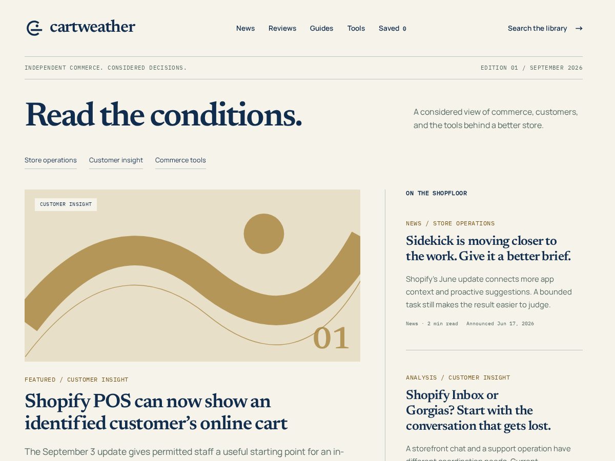 Landing-page snapshot of cartweather.com