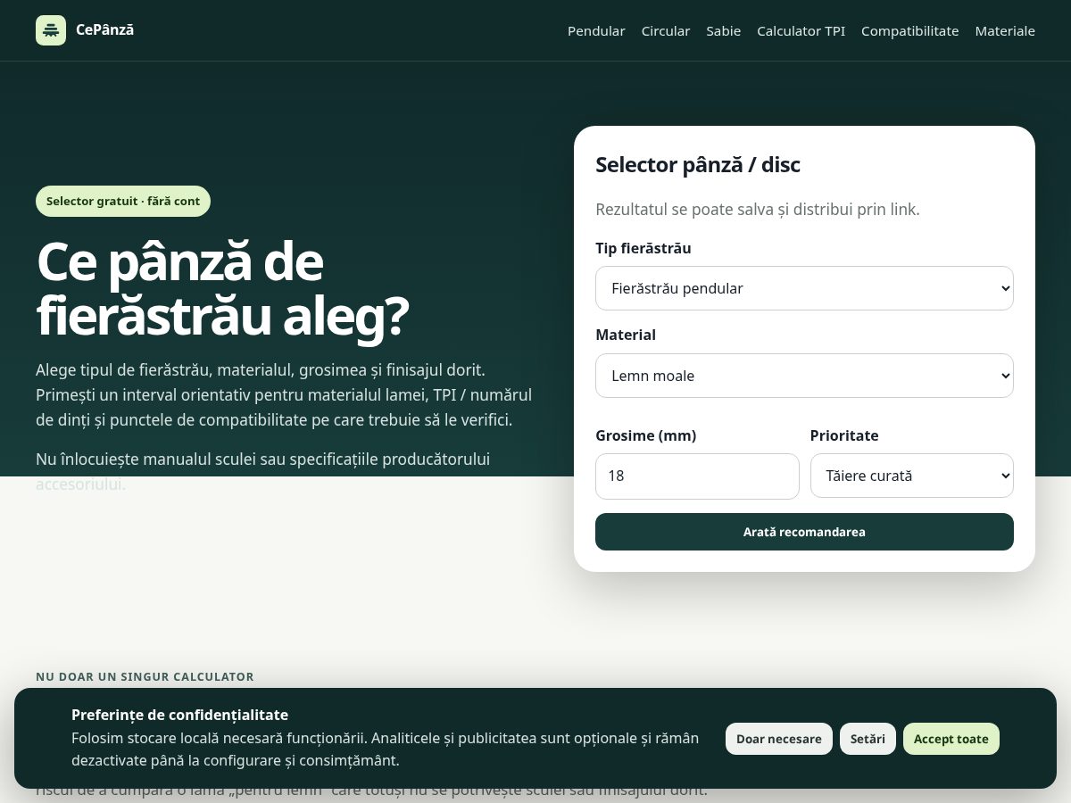 Landing-page snapshot of cepanza.site