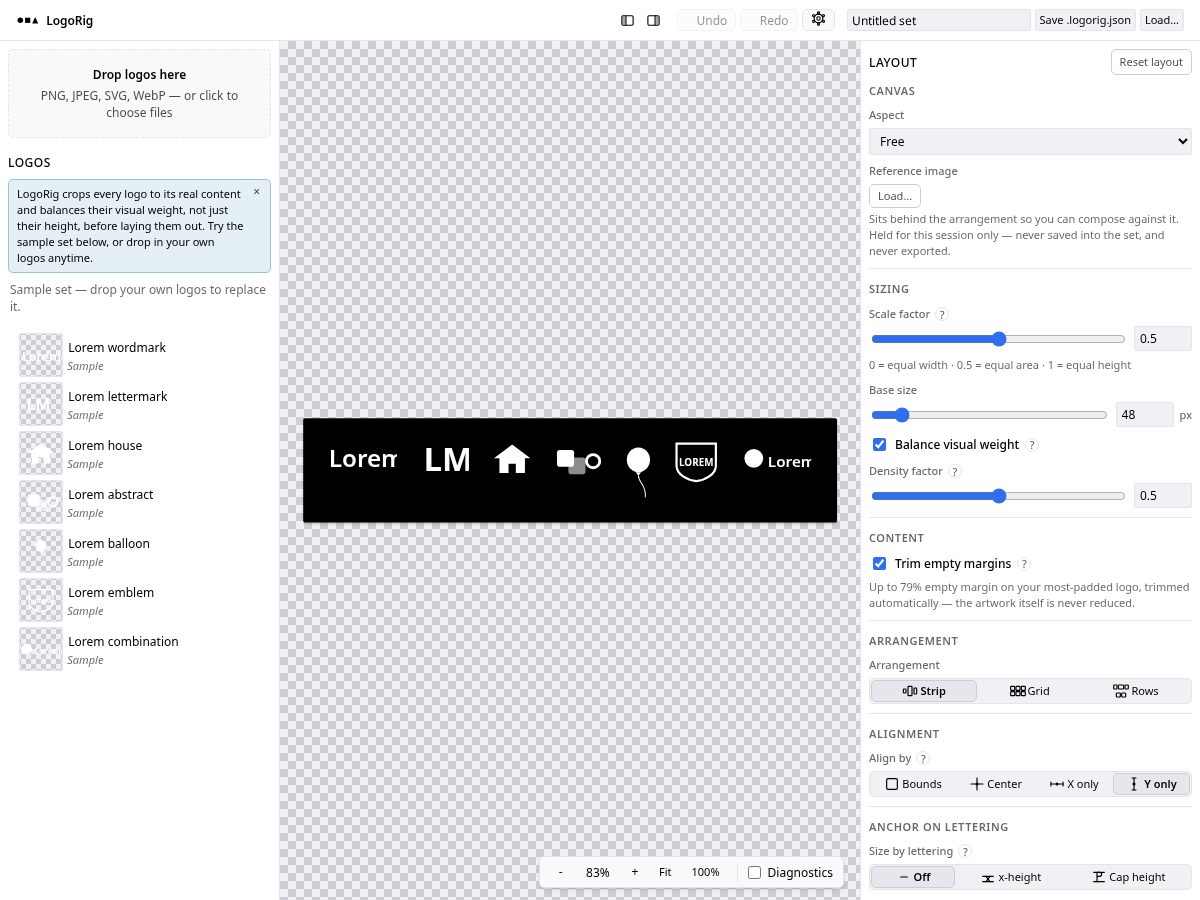 Landing-page snapshot of logorig.com