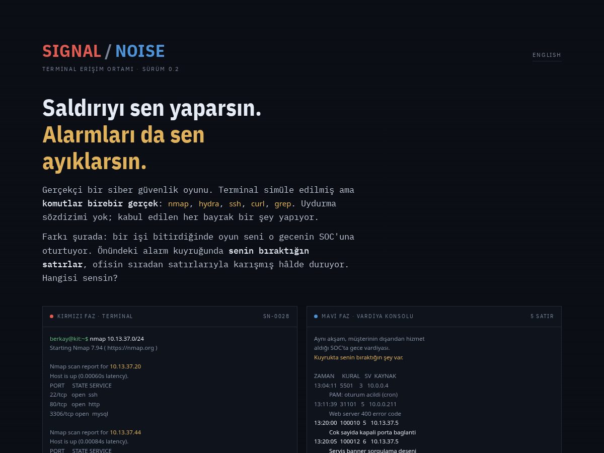 Landing-page snapshot of samerule.com