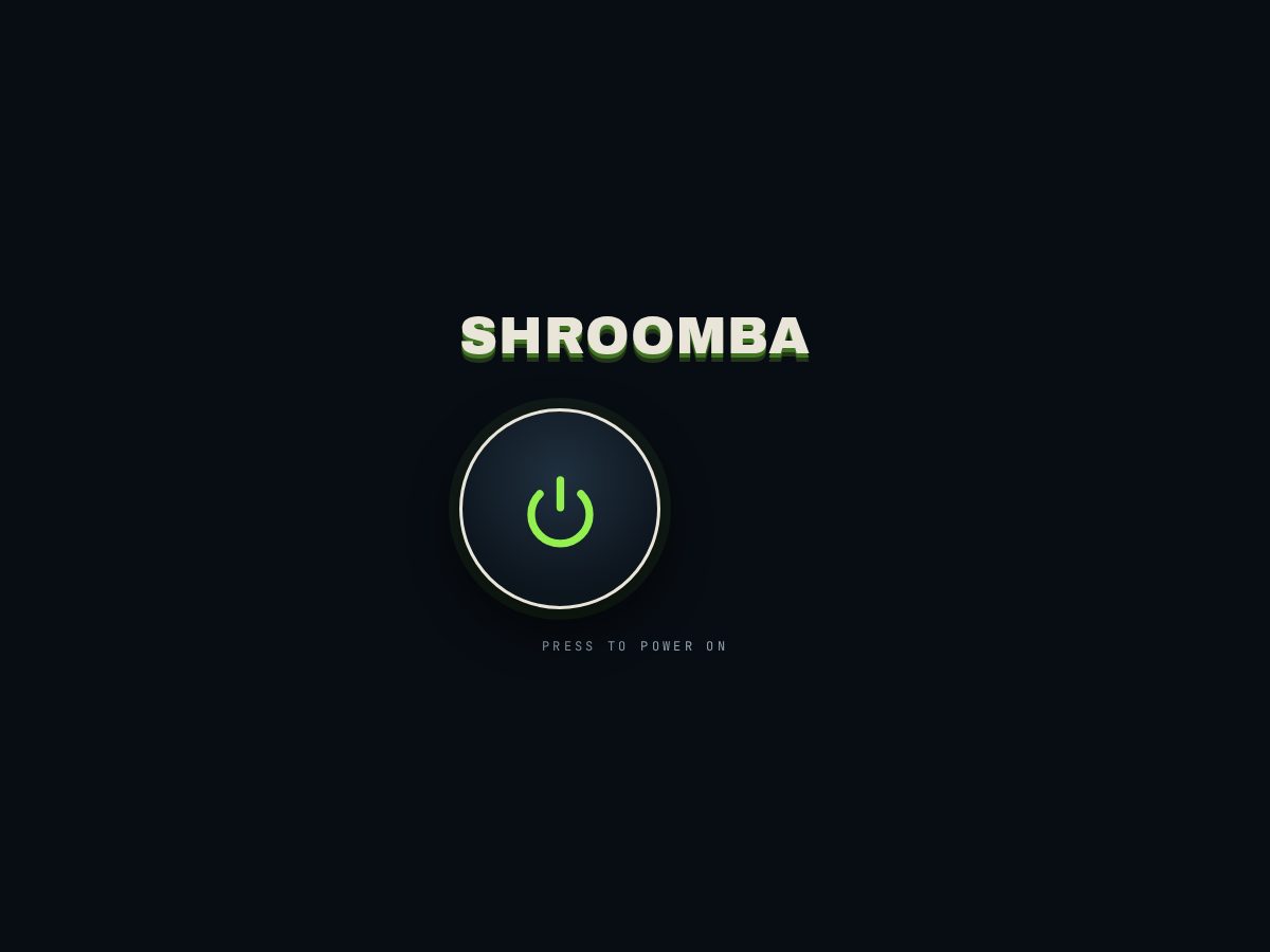 Landing-page snapshot of shroomba.fun