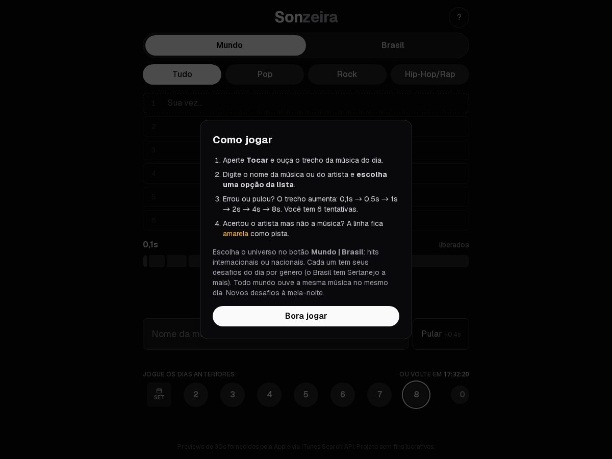 Landing-page snapshot of sonzeira.com