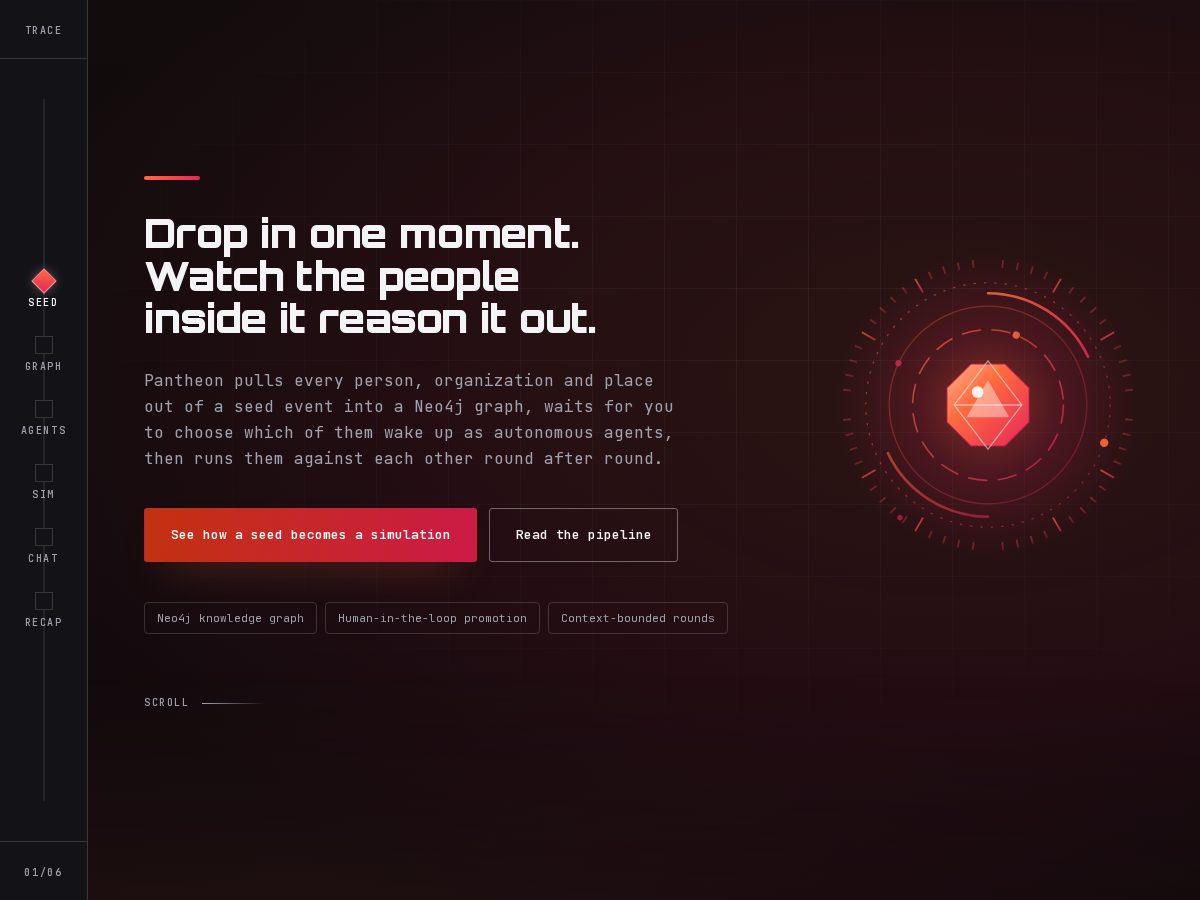 Landing-page snapshot of aisimulation.site