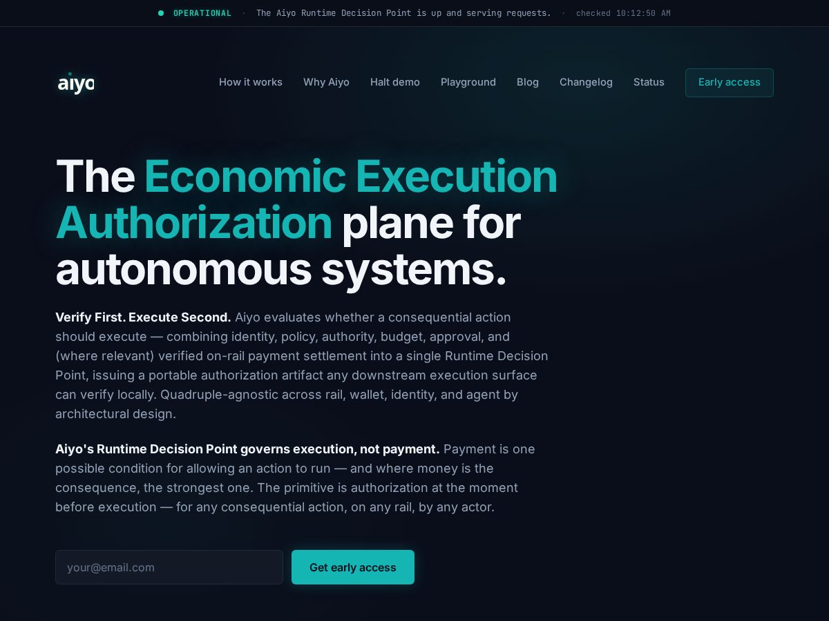 Landing-page snapshot of aiyoplane.com