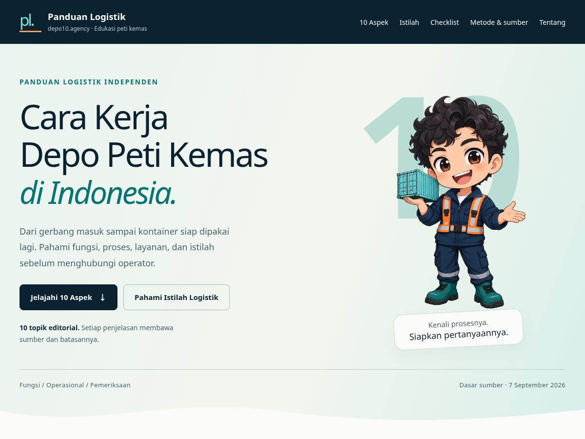 Landing-page snapshot of depo10.agency