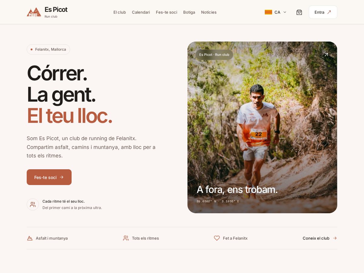 Landing-page snapshot of espicotcm.com