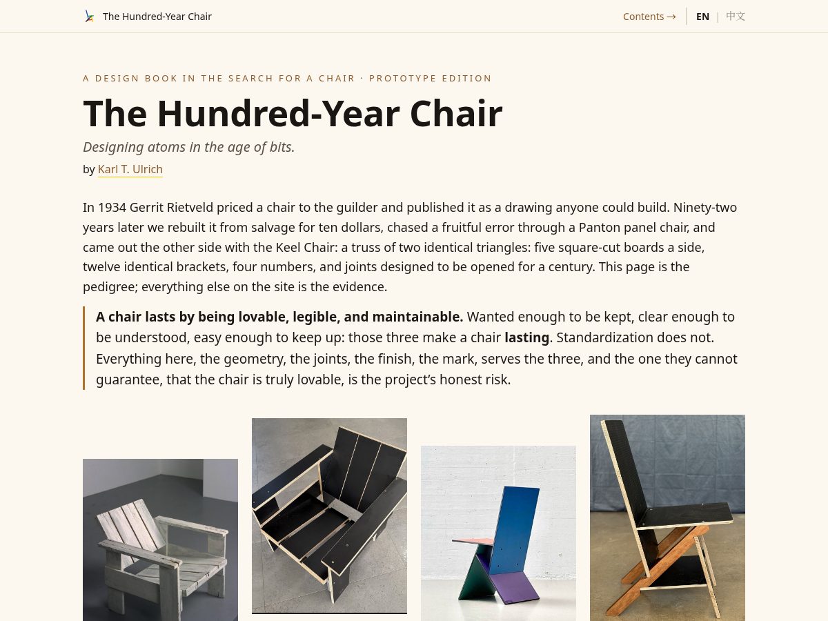 Landing-page snapshot of keelfurniture.com