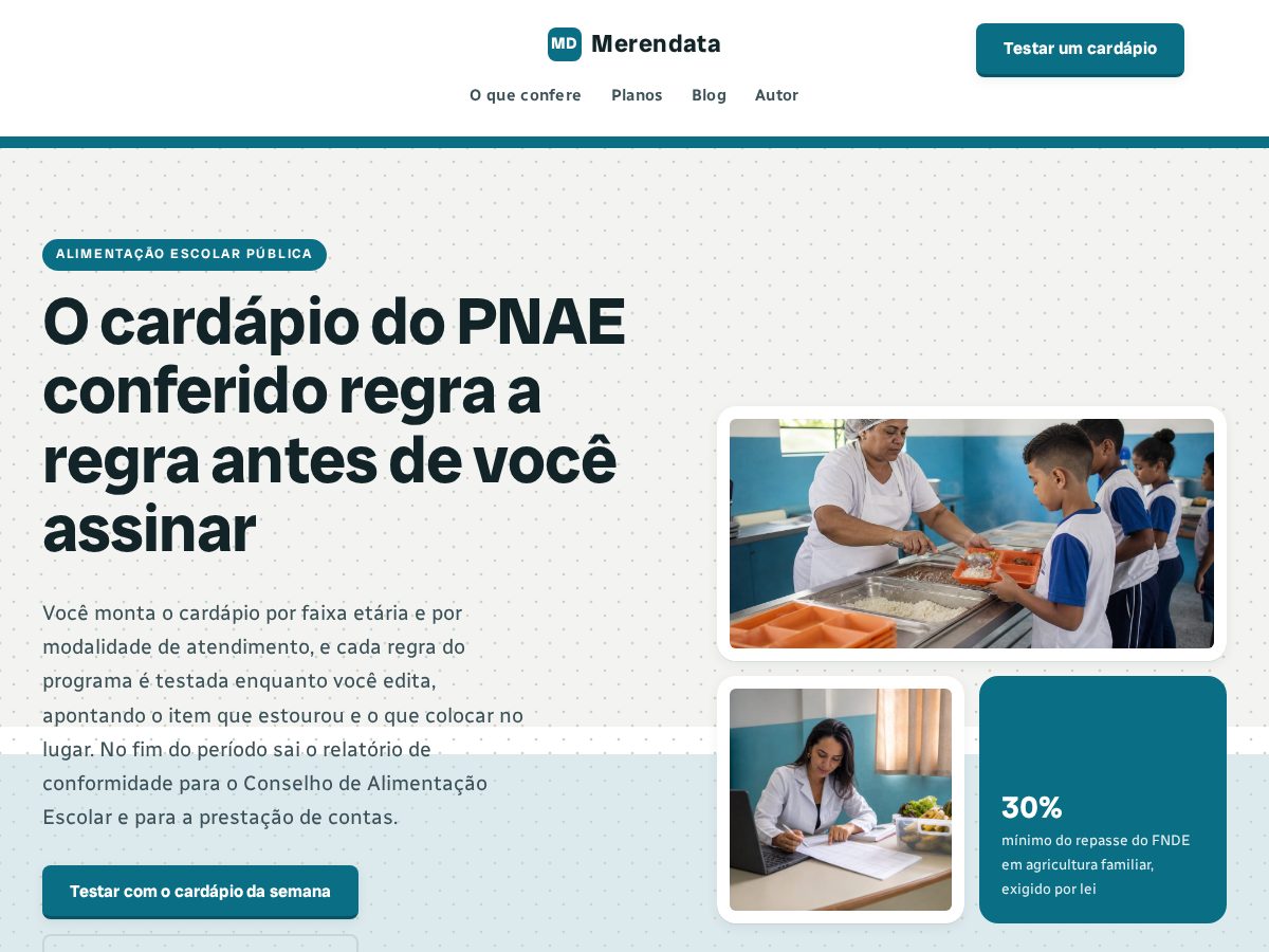 Landing-page snapshot of merendatapnae.com