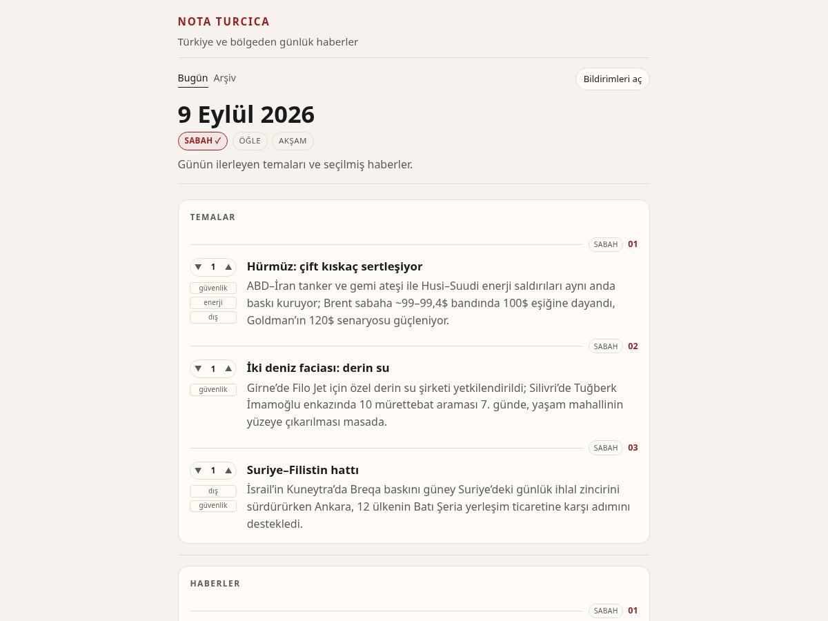 Landing-page snapshot of notaturcica.com