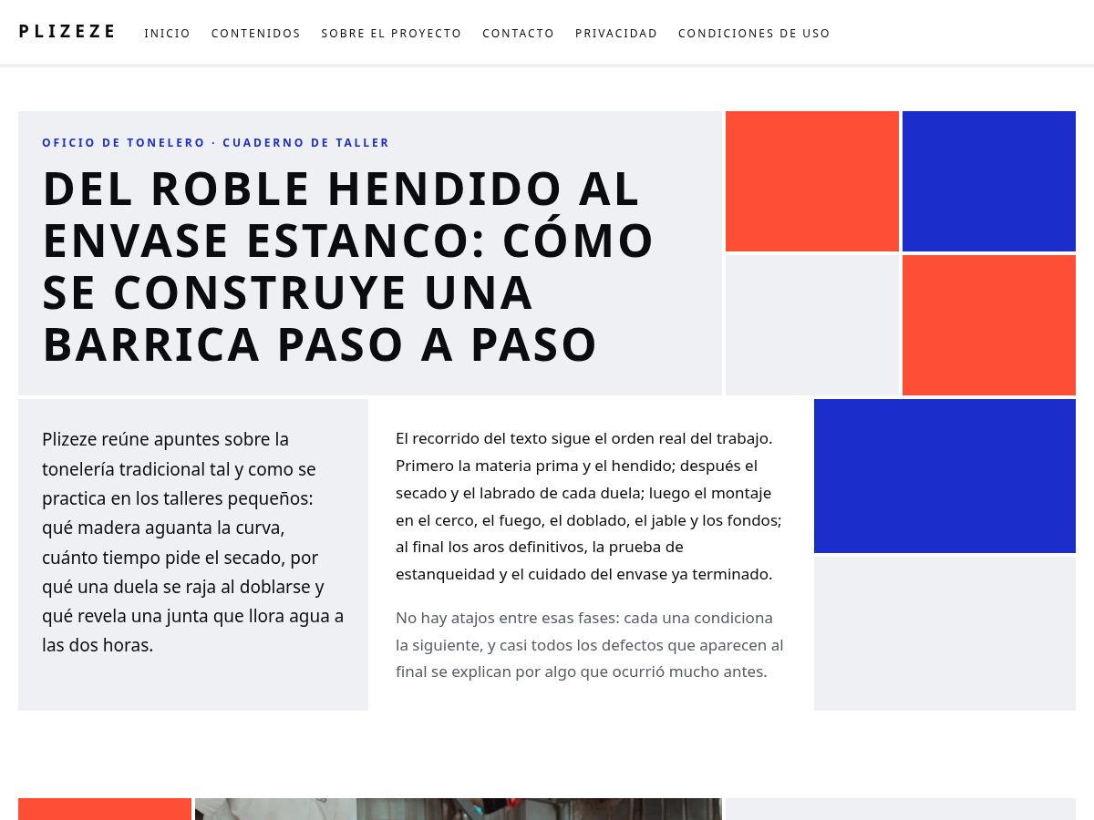 Landing-page snapshot of plizeze.world