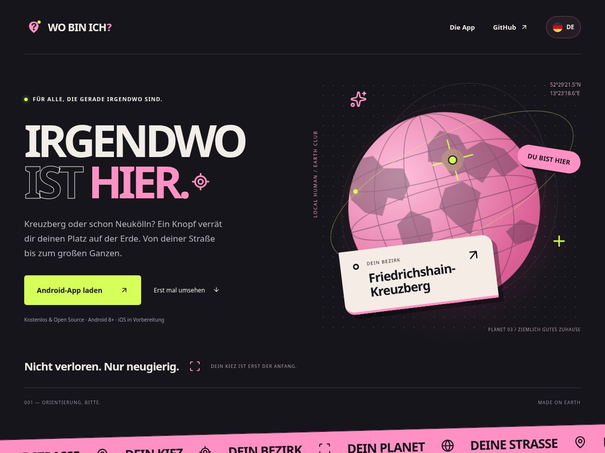 Landing-page snapshot of wobinich.lol