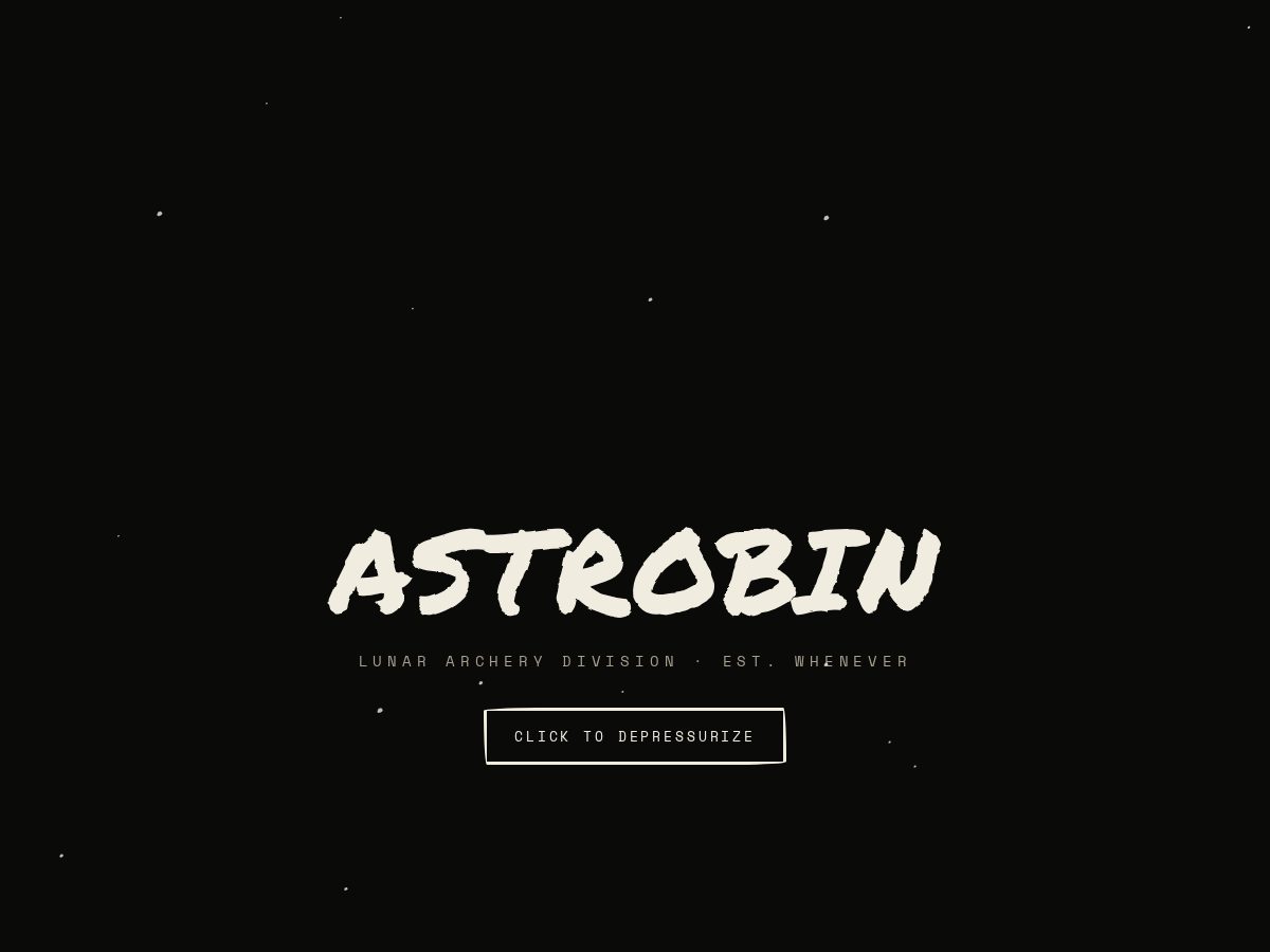 Landing-page snapshot of astrobin.fun