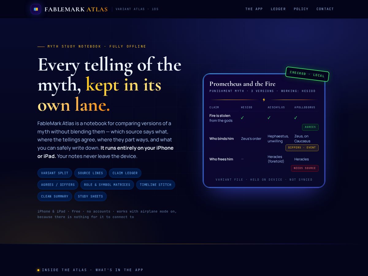 Landing-page snapshot of fablemarkatlas.help