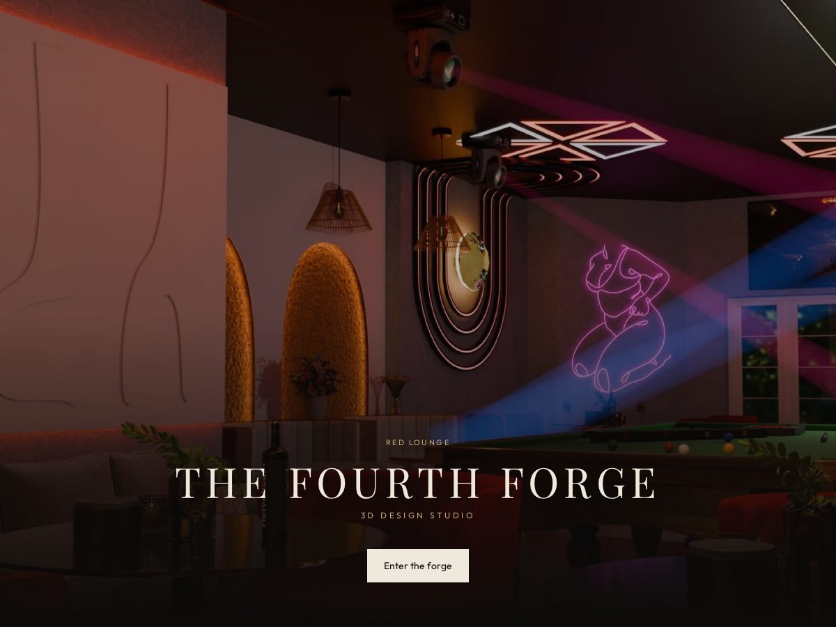 Landing-page snapshot of fourthforge.org