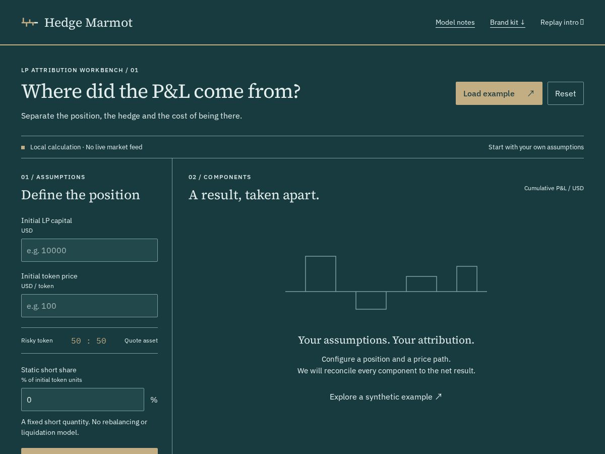 Landing-page snapshot of hedgemarmot.xyz