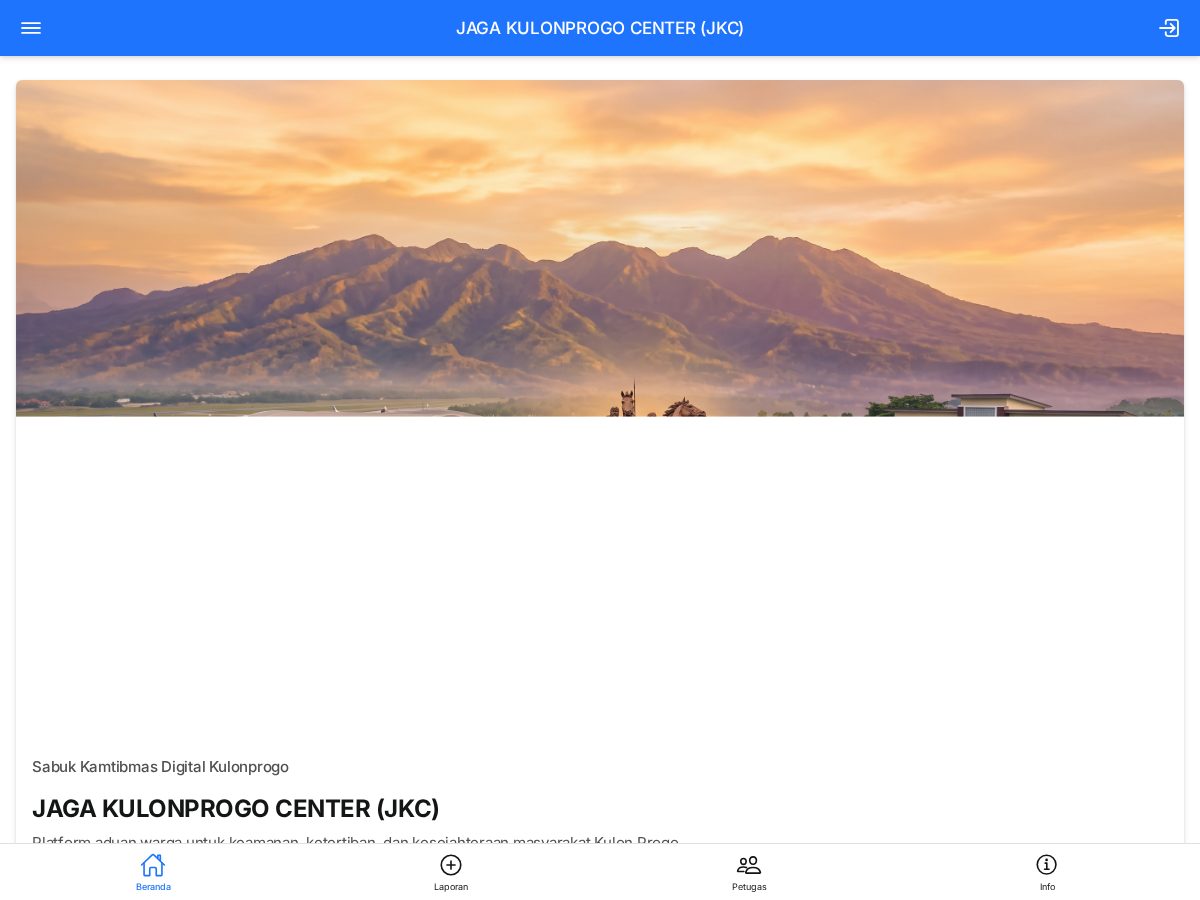 Landing-page snapshot of jagakulonprogo.com