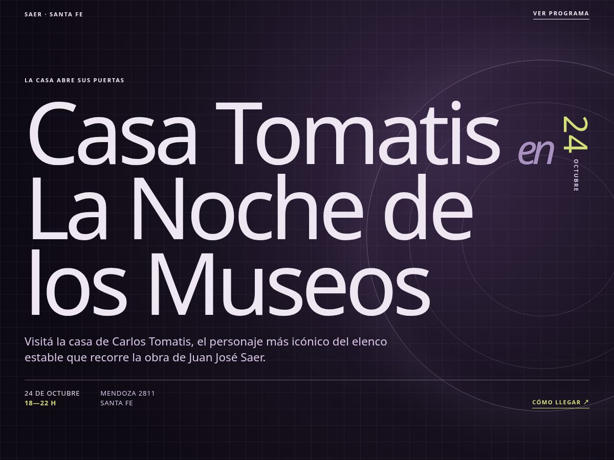 Landing-page snapshot of tomatis.casa