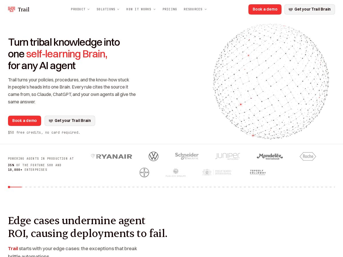 Landing-page snapshot of trailcontext.com