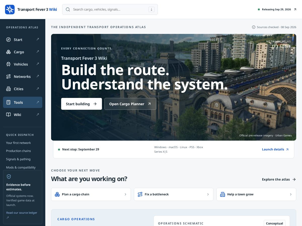 Landing-page snapshot of transportfever3.shop