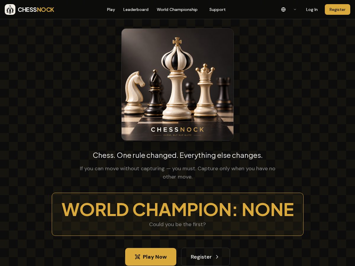 Landing-page snapshot of chessnock.com