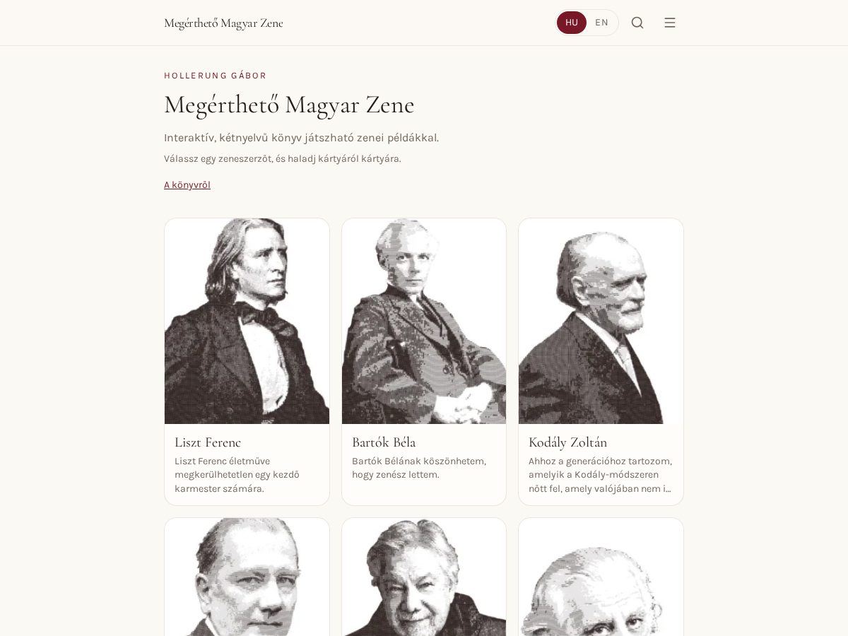 Landing-page snapshot of classicalmusic.now
