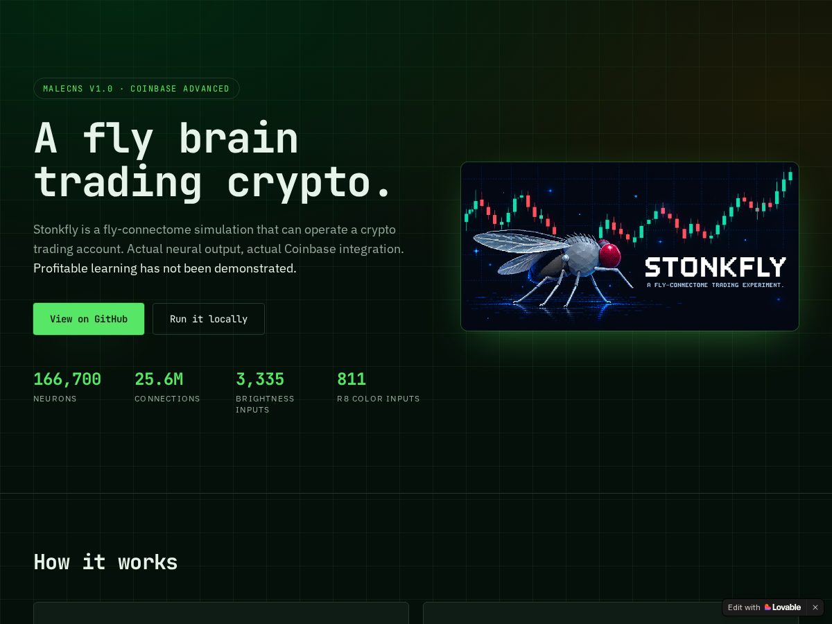 Landing-page snapshot of degenpro.site