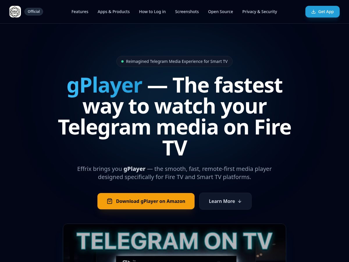 Landing-page snapshot of effrix.com