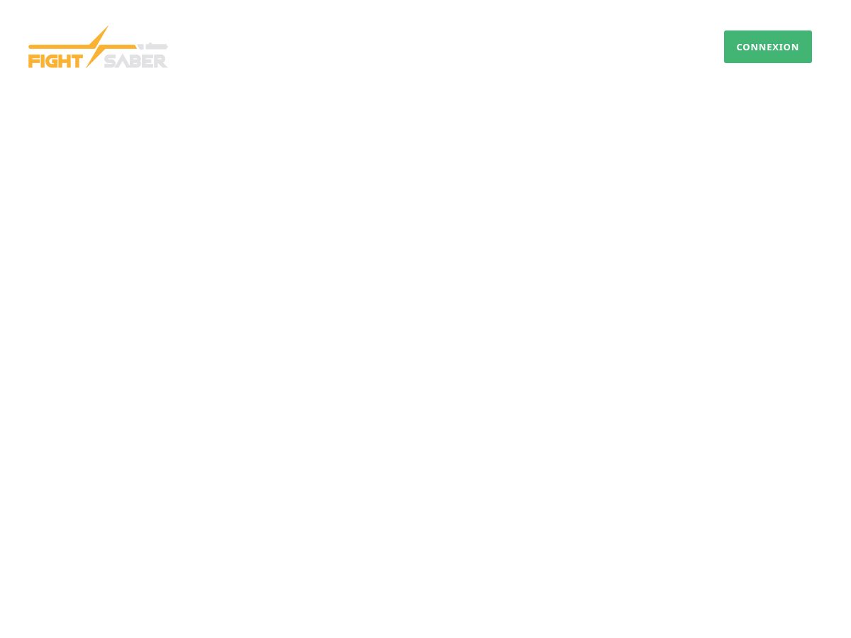 Landing-page snapshot of fightsaber.net