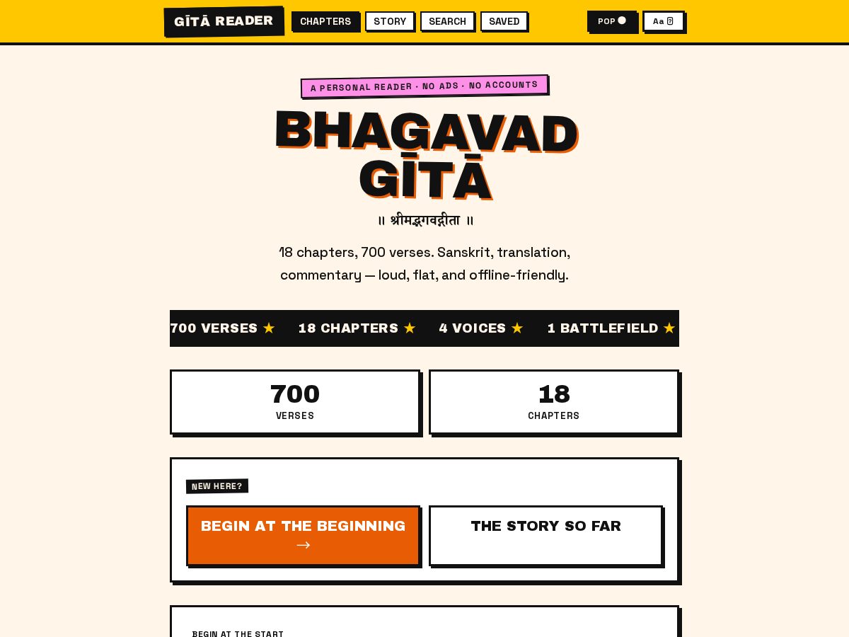 Landing-page snapshot of gitareader.com