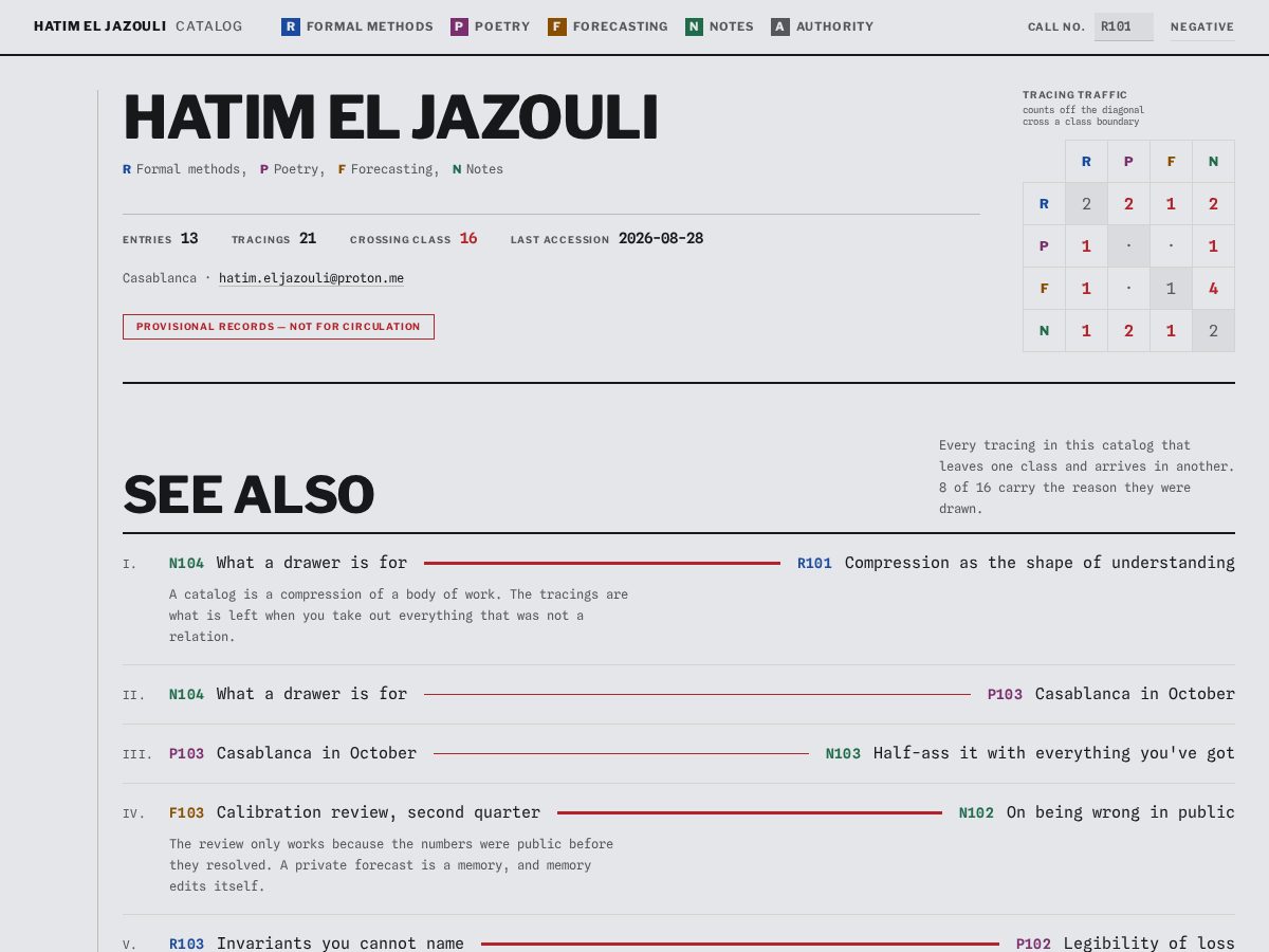 Landing-page snapshot of hatimej.com