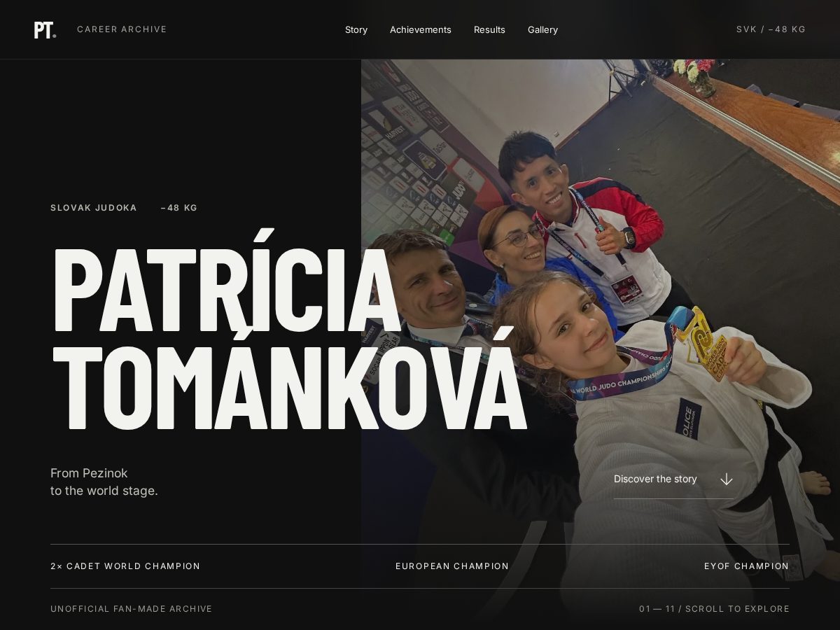 Landing-page snapshot of info-tomankova.com