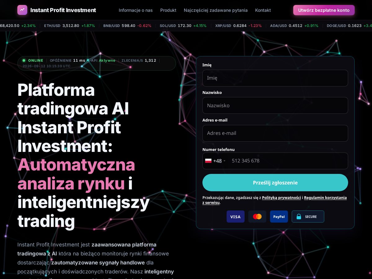 Landing-page snapshot of instant-profit-investment.com